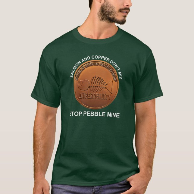 Camiseta Parem Com O Pebble Mine - Penny (Frente)