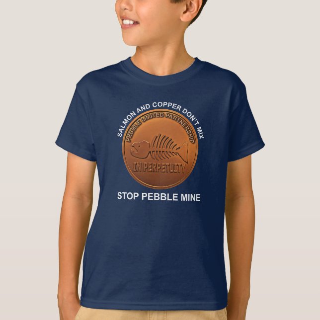 Camiseta Parem Com O Pebble Mine - Penny (Frente)