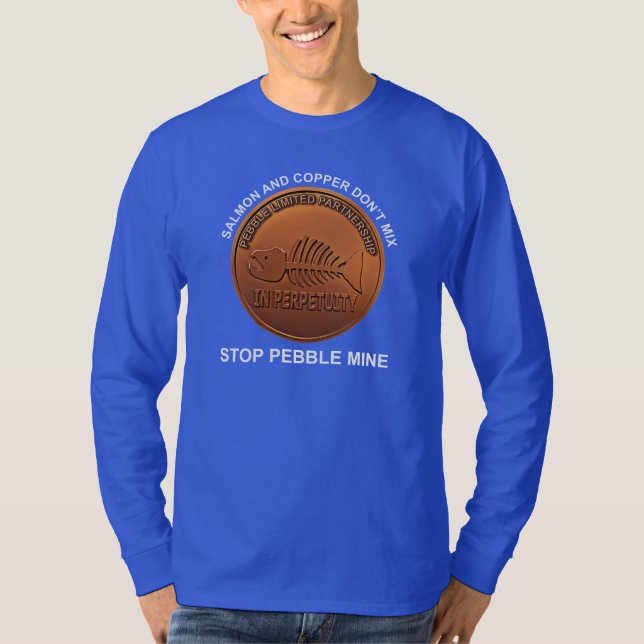 Camiseta Parem Com O Pebble Mine - Penny (Frente)