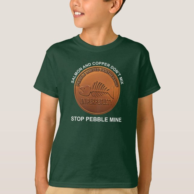 Camiseta Parem Com O Pebble Mine - Penny (Frente)