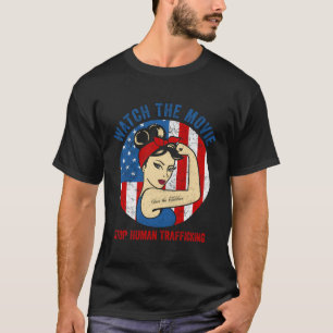 Camiseta Parem Com O Tráfico De Seres Humanos - Assistam Ao