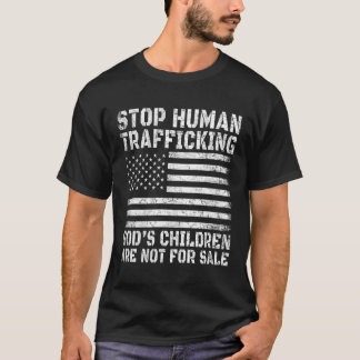 Camiseta Parem Com O Tráfico De Seres Humanos Não São A Fav