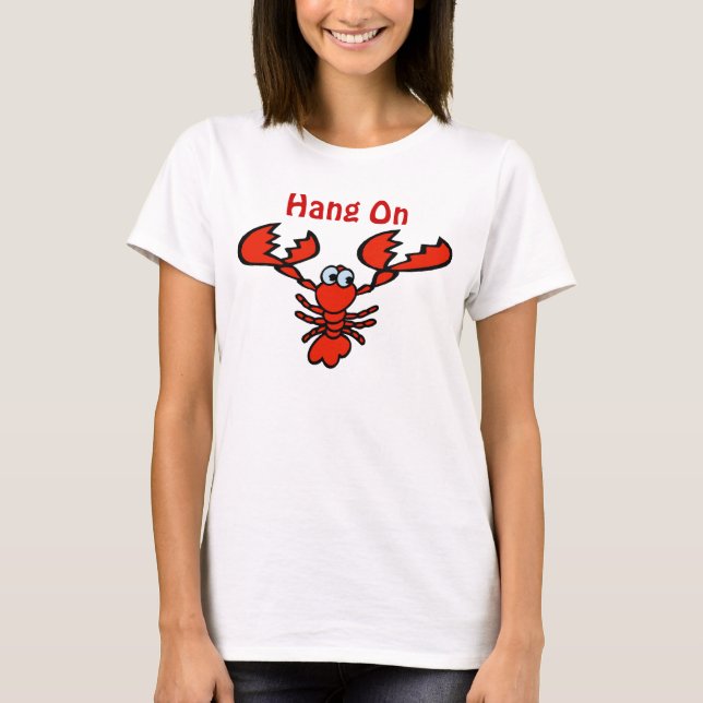Camiseta Parem Na Lagosta De Crayfish (Frente)