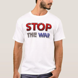 Camiseta Parem o Tee da Guerra