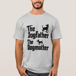 Camiseta Parente de Cachorro Engraçado Tente Design Casal