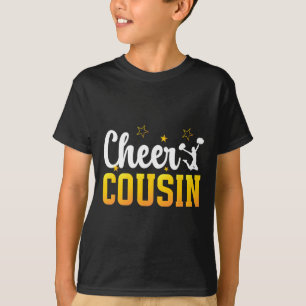 Camiseta Parente de Cheerleader Prima de uma Cheerleader