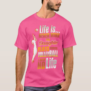 Camiseta Parente de Voleibol Filha do pai