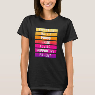 Camiseta Parente do Orgulho Orgulho Orgulho Orgulho Lgbtqia