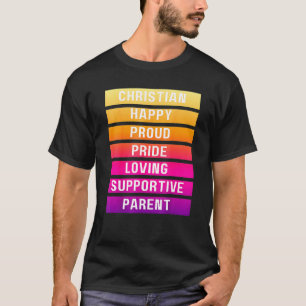 Camiseta Parente do Orgulho Orgulho Orgulho Orgulho Lgbtqia