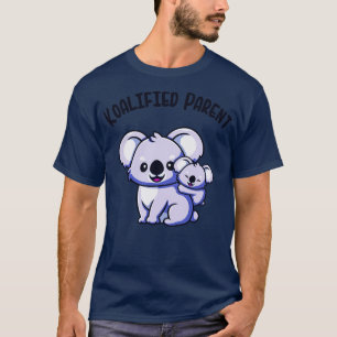 Camiseta Parente Koala Família Koala Mãe Pai Divertido
