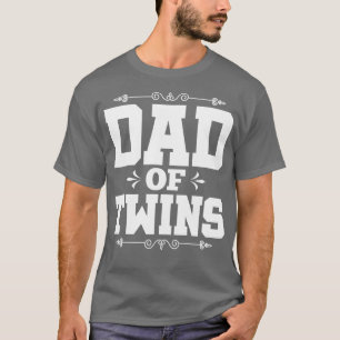Camiseta Parentes Gêmeos da Família do Pai dia de os pais 1