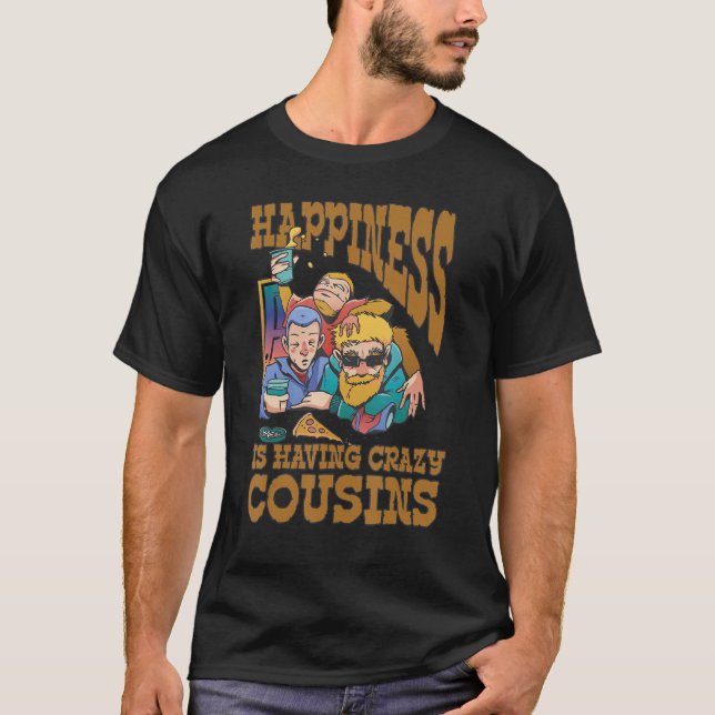 Camiseta Parentes Loucos, Amizade Com Amizade (Frente)