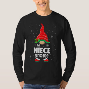 Camiseta Parentesco de grupo familiar de Natal da sobrinha
