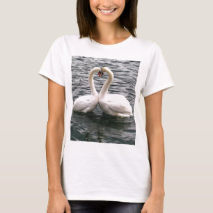 Camiseta Pares bonitos da cisne