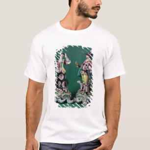 Camiseta Pares de figuras do arco de um desportista