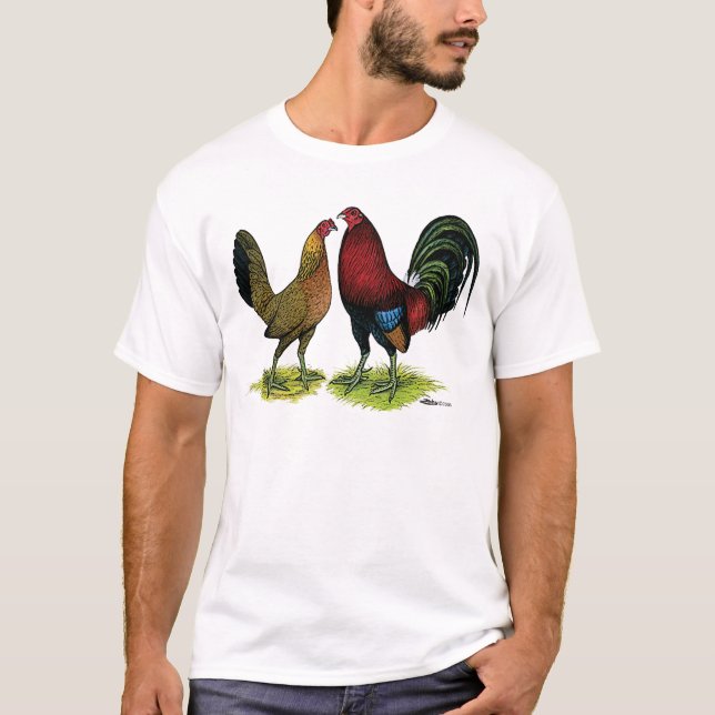 Camiseta Pares de Gamefowl (Frente)