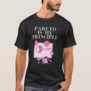 Camiseta Pareto É Meu Princípio