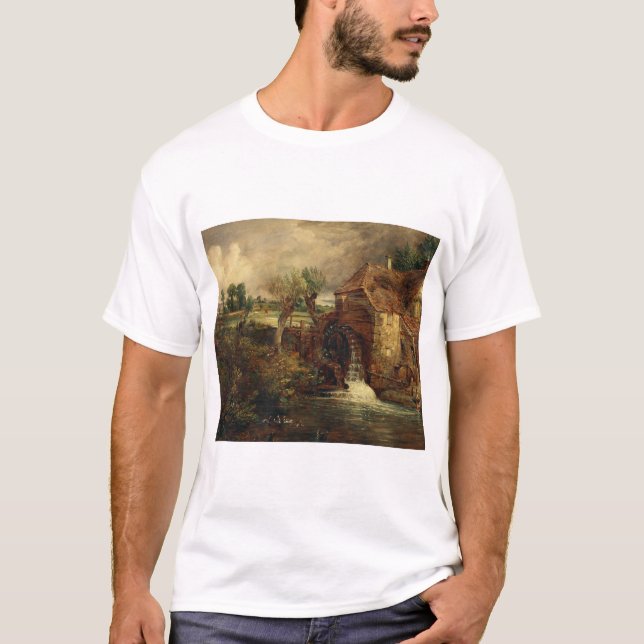 Camiseta Parham Mill por John Constable (Frente)