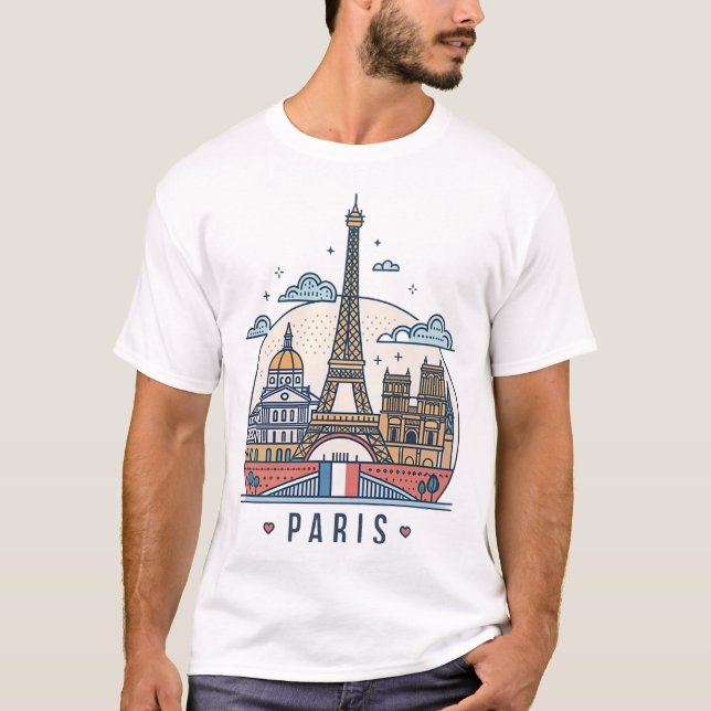 CAMISETA PARIS (Frente)