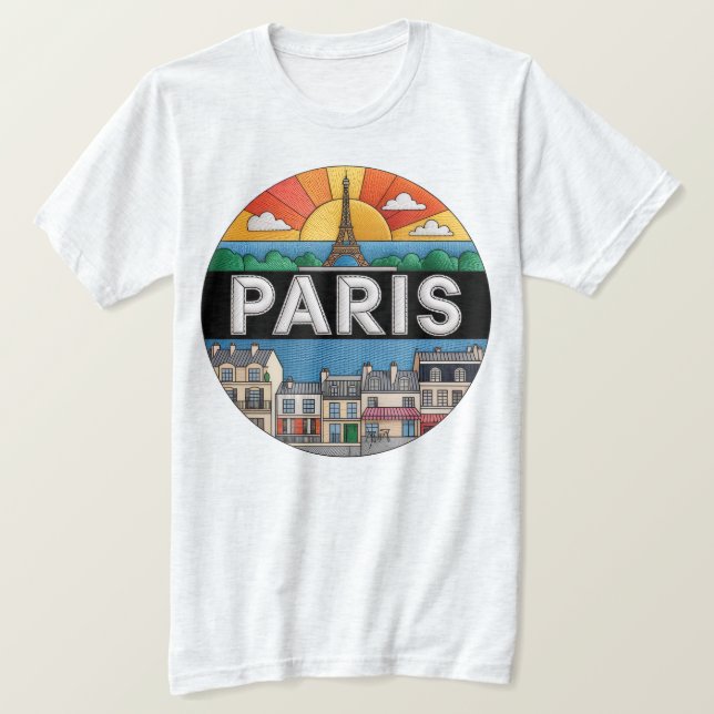 CAMISETA PARIS (Frente do Design)