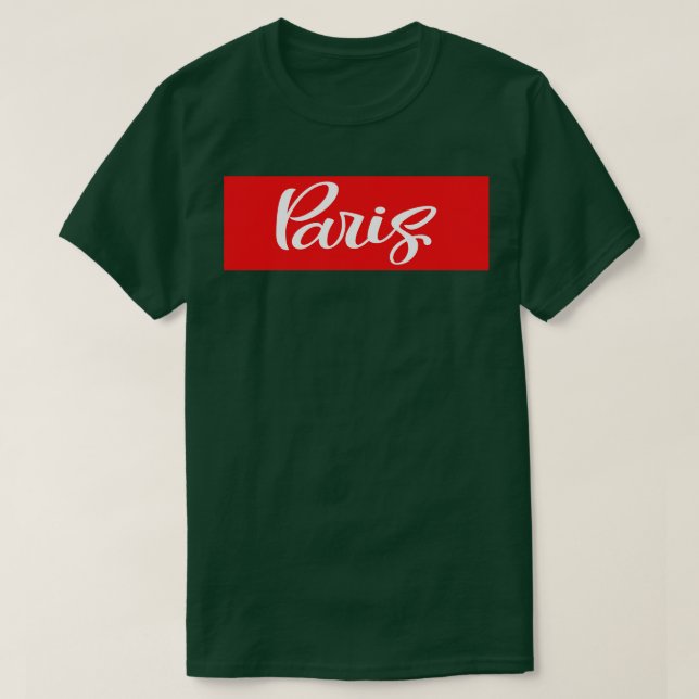 Camiseta Paris (Frente do Design)