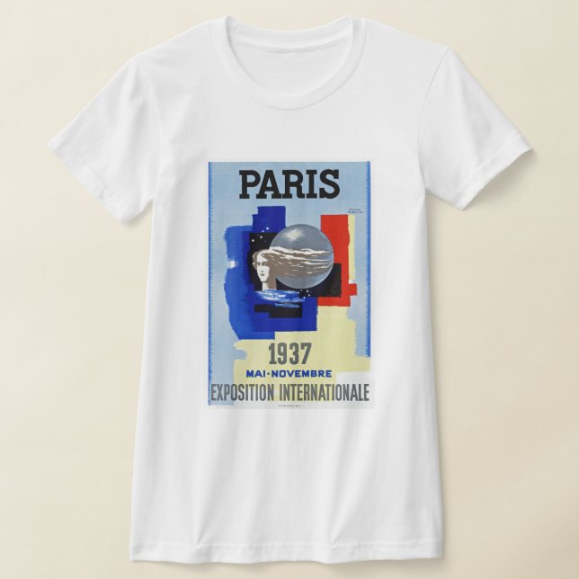 Camiseta Paris 1937 ~ Exposição Internacional (Postura )