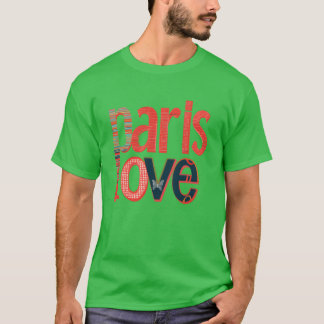 Camiseta Paris Amor família