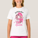 Camiseta Paris Birthday Girl Nineth Eiffel Tower<br><div class="desc">Comemora o aniversário com esta camiseta especial,  design especial e personalizada</div>