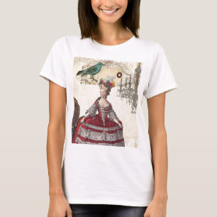 Camiseta Paris Chandelier, rainha francesa Marie Antoinette