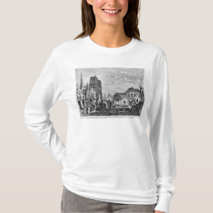 Camiseta Paris, demolição de uma parte da menção