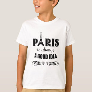 Camiseta Paris é sempre uma boa ideia