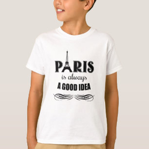 Camiseta Paris é sempre uma boa ideia