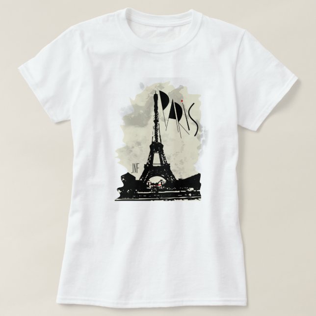 Camiseta paris eifel tower jnf (Frente do Design)
