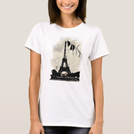 Camiseta paris eifel tower jnf