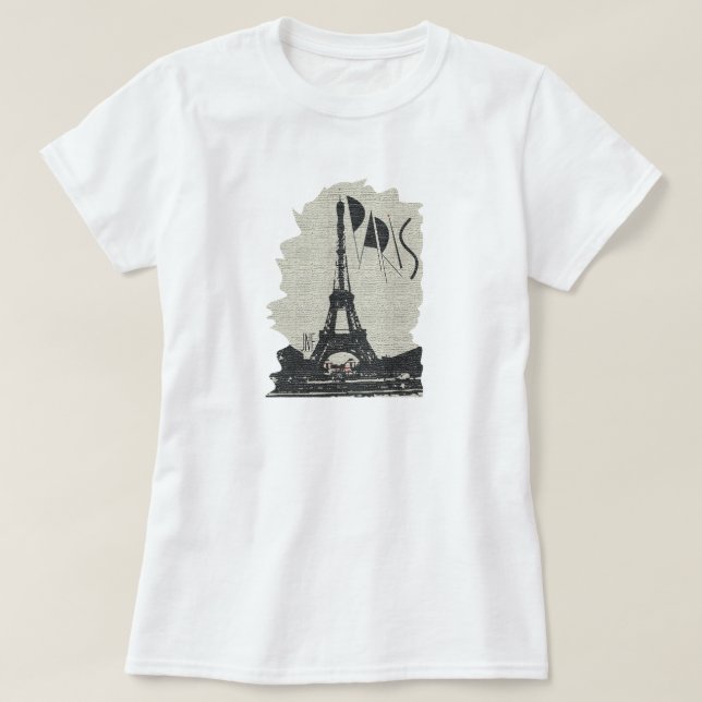 Camiseta paris eifel tower jnf (Frente do Design)