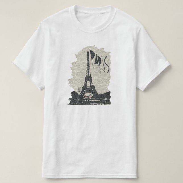 Camiseta paris eiffel tower jnf (Frente do Design)