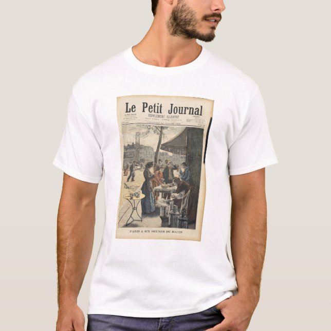 Camiseta Paris em seis horas na manhã (Frente)