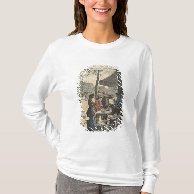 Camiseta Paris em seis horas na manhã (Frente)
