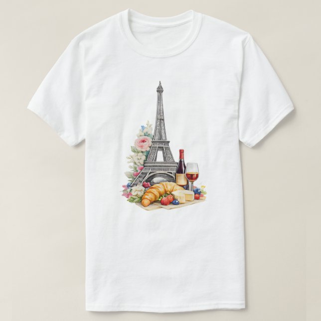 Camiseta Paris França (Frente do Design)
