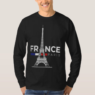 Camiseta Paris França Cidade do Amor Torre Eiffel Europa