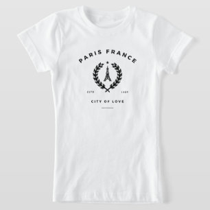 Camiseta Paris França City Of Love