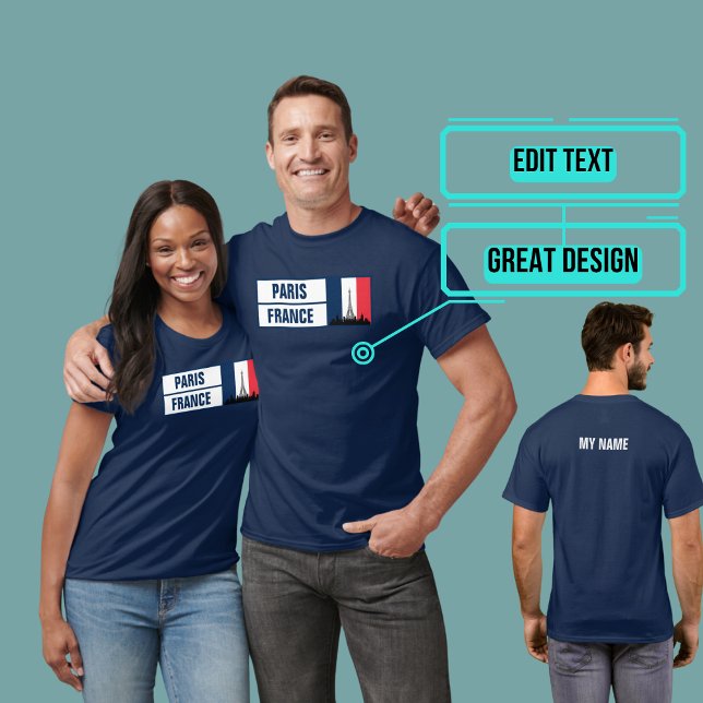 Camiseta Paris França Francófilo (Please enjoy our Paris tee.)