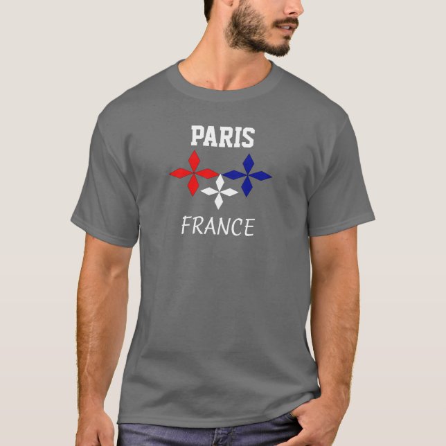 Camiseta Paris França - Souvenir T-shirt (Frente)
