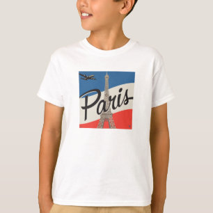 Camiseta Paris França   Torre Eiffel