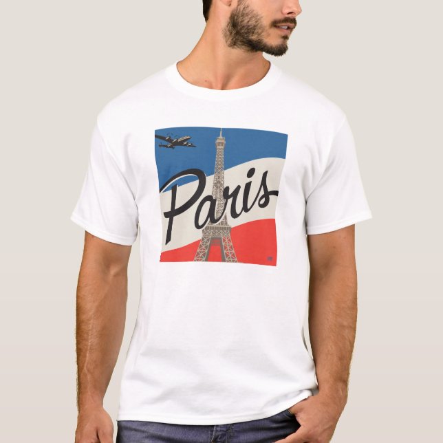 Camiseta Paris França | Torre Eiffel (Frente)