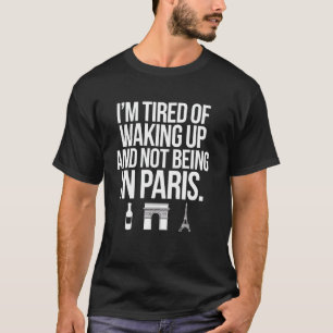 Camiseta Paris França Torre Eiffel Arco de Triunfo Vinho Lo