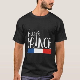 Camiseta Paris França Torre Eiffel Bandeira Europa Trave Fr