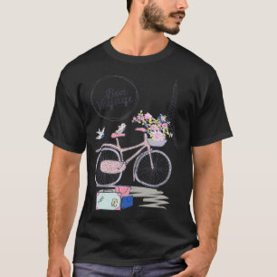 Camiseta Paris França Torre Eiffel Retro Souvenir Mulheres