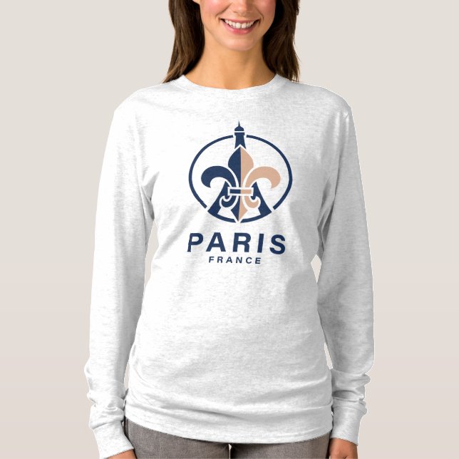 Camiseta Paris France Europe (Frente)