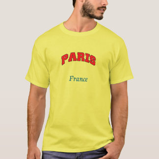 Camiseta Paris France T-Shirt